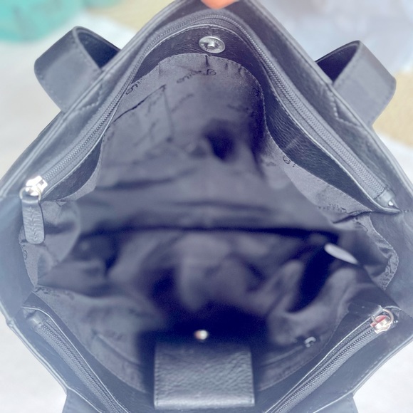 Fossil leather nylon tote - Picture 12 of 16